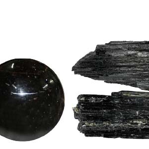 Tourmaline, Black