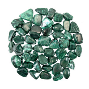 Polished Smooth Malachite Pebbles