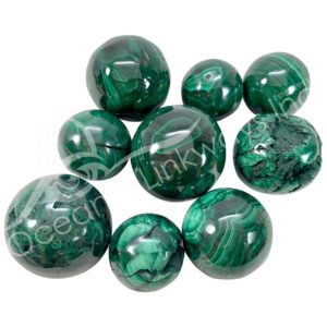 Polished Smooth Malachite Sphere