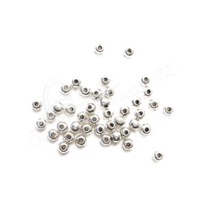 (CLOSE OUT) BEADS - METAL BALL (PK 60) 3 MM T