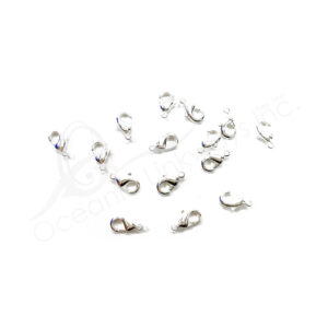 (CLOSE OUT) BEADS - METAL CLASP (PK 15) 1 CM L (HOOK)