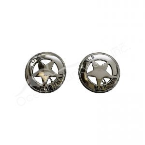 (CLOSE OUT) PINS - US MARSHAL 5 CM DIA.
