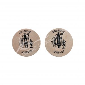 (CLOSE OUT) COASTER - SANDSTONE NAVAJO 10.5 CM D X 1 CM T