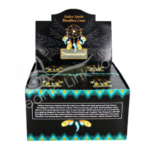 Vetiver Backflow Incense Cones Dreamcatcher Native Spirits Line Pack of 12