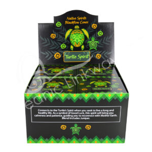 Juniper Backflow Incense Cones Turtle Spirit Native Spirits Line Pack of 12