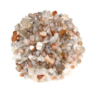Red and White Moonstone A Tumbled Stones