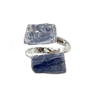 Adjustable Kyanite Ring Size fits 6-10