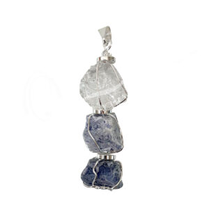 Third Eye Chakra Tri-Stone Pendant