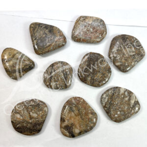 (CLOSE OUT) PEBBLES - MIXED STONES FLAT 50-60 MM