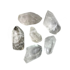 (CLOSE OUT) POINT - CRYSTAL QUARTZ TUMBLED & BROKEN 0.5-1.5"
