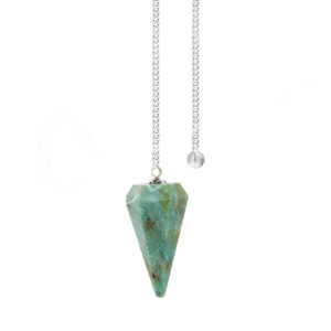 Turquoise Hexagonal Pendulum