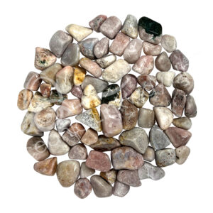 Pink Amethyst Tumbled Stones