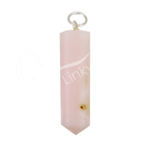 Pink Opalite Pencil Point Pendant