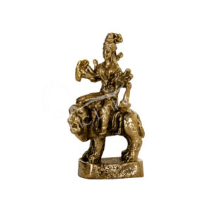 Mini Brass Durga Figurine
