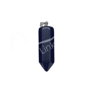(CLOSE OUT) PENDANT - POINT PENCIL OBSIDIAN, BLACK (PK 6) 8 X 26 MM