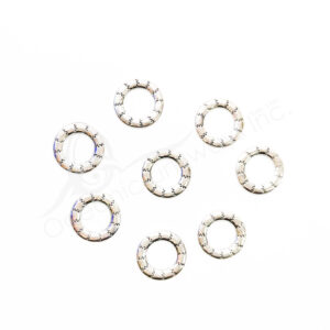 (CLOSE OUT) BEADS - METAL RING (PK 50) 16 MM DIA X 2 MM T