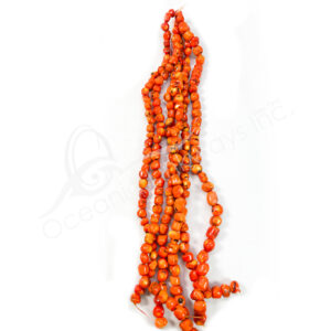 (CLOSE OUT) BEADS STRAND - BAMBOO CORAL 10-15 MM