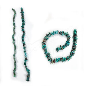 (CLOSE OUT) BEADS STRAND - CHRYSOCOLLA, DYED 10-20 MM