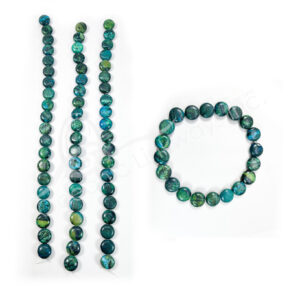 (CLOSE OUT) BEADS STRAND - CHRYSOCOLLA, DYED 20 MM