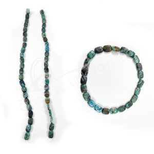 (CLOSE OUT) BEADS STRAND - CHRYSOCOLLA, DYED 15-20 MM
