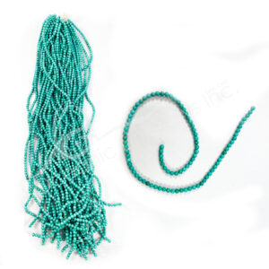 (CLOSE OUT) BEADS STRAND - TURQUOISE HOWLITE 4 MM
