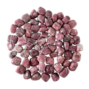Thulite Tumbled Stones