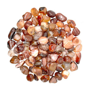 (CLOSE OUT) PEBBLES - AGATE, RED 30-50 MM