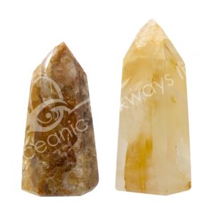 Polished Golden Healer Quartz Obelisk 6 Sides