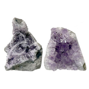 Amethyst Uruguayan C Geode Natural Cut Base