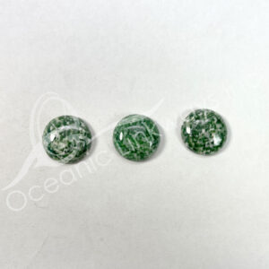 (CLOSE OUT) CABOCHON - JADE, RICH 20 MM DIA