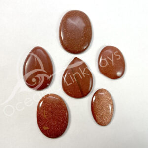 (CLOSE OUT) CABOCHON - GOLDSTONE 30-40 MM L