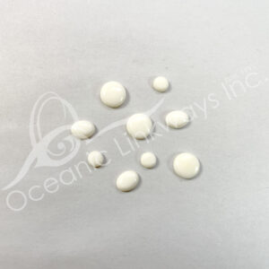 (CLOSE OUT) CABOCHON - OPAL, WHITE (PK 3) 6-10 MM L
