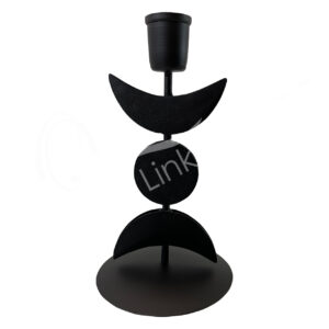 Iron Mini Candle Holder Triple Moon