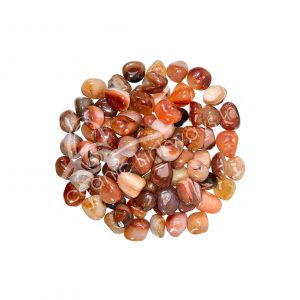 Red Agate A Tumbled Stones