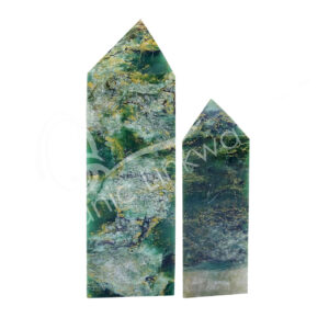 Polished Emerald Ex Obelisk 4 Sides