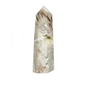 Polished Mexican Agate Obelisk