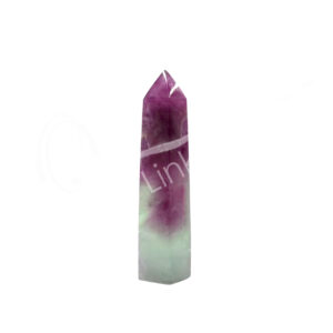 Polished Watermelon Obelisk 6 Sides