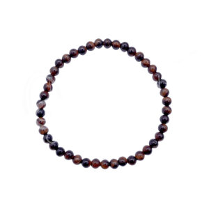 Red Tiger Eye Bracelet (4-4.5 mm Beads)