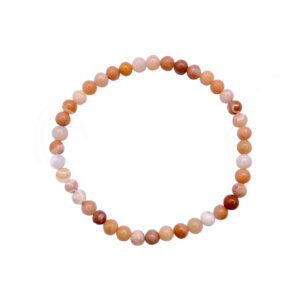 BRACELET - AVENTURINE, ORANGE (4-4.5 MM) 7.15-7.25"