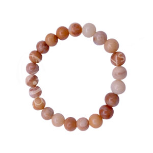 BRACELET - AVENTURINE, ORANGE (8-8.5 MM) 7.15-7.25"