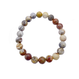 Crazy Lace Agate Elastic Bracelet