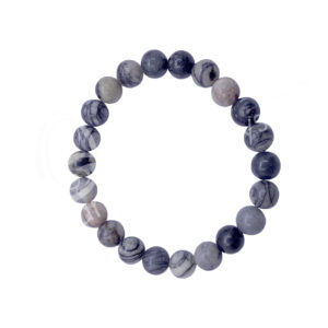 Black Silk Stone Bracelet