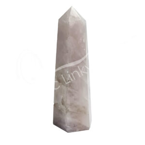 Polished Lavender Quartz Six Sides Obelisk