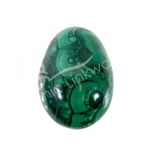 Polished Malachite Egg