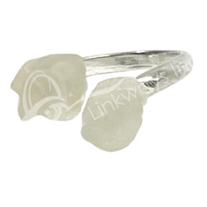 RING - SELENITE ADJUSTABLE (PK 3)