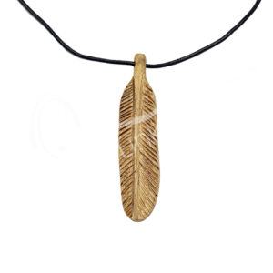 Adjustable Palo Santo Feather Necklace Pack of 3