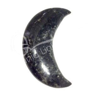 Polished Iolite with Mica Moon