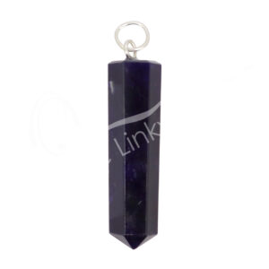 Dark Sodalite Pencil Point Pendant