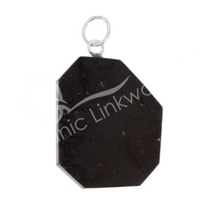 PENDANT - SLICE SHUNGITE 0.75-1"L