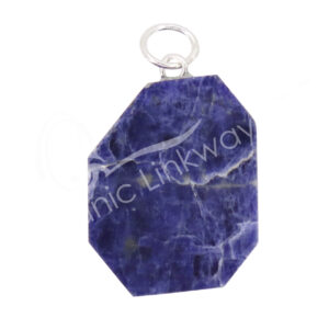 PENDANT - SLICE SODALITE EX 0.75-1"L